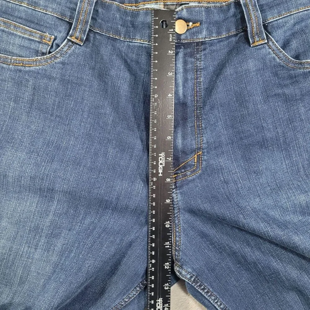 5.11 Tactical Jeans Mens 40x30 Blue Med Wash Regular Straight Zip Fly Denim